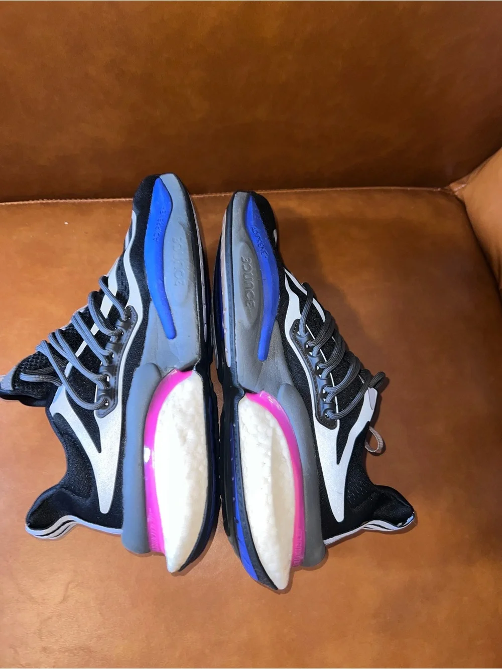adidas AlphaBoost V1 'Black Blue Fuchsia' men’s size 8